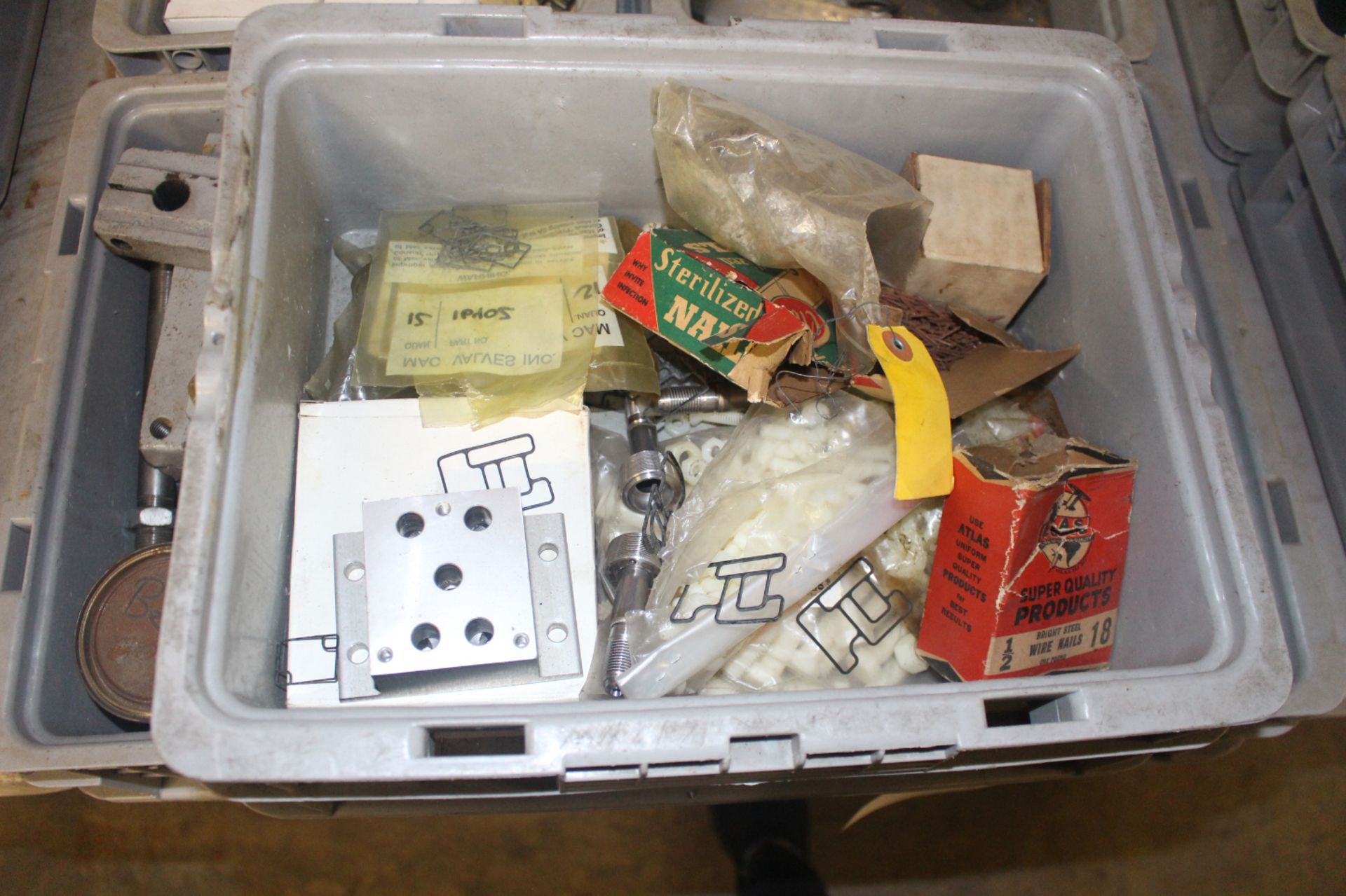 Five Bins of Assorted Hardware - Image 4 of 4