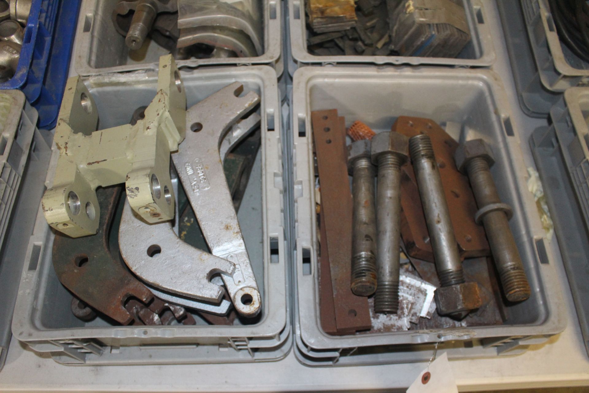 Five Bins of Assorted Hardware & Blower Parts - Image 2 of 4