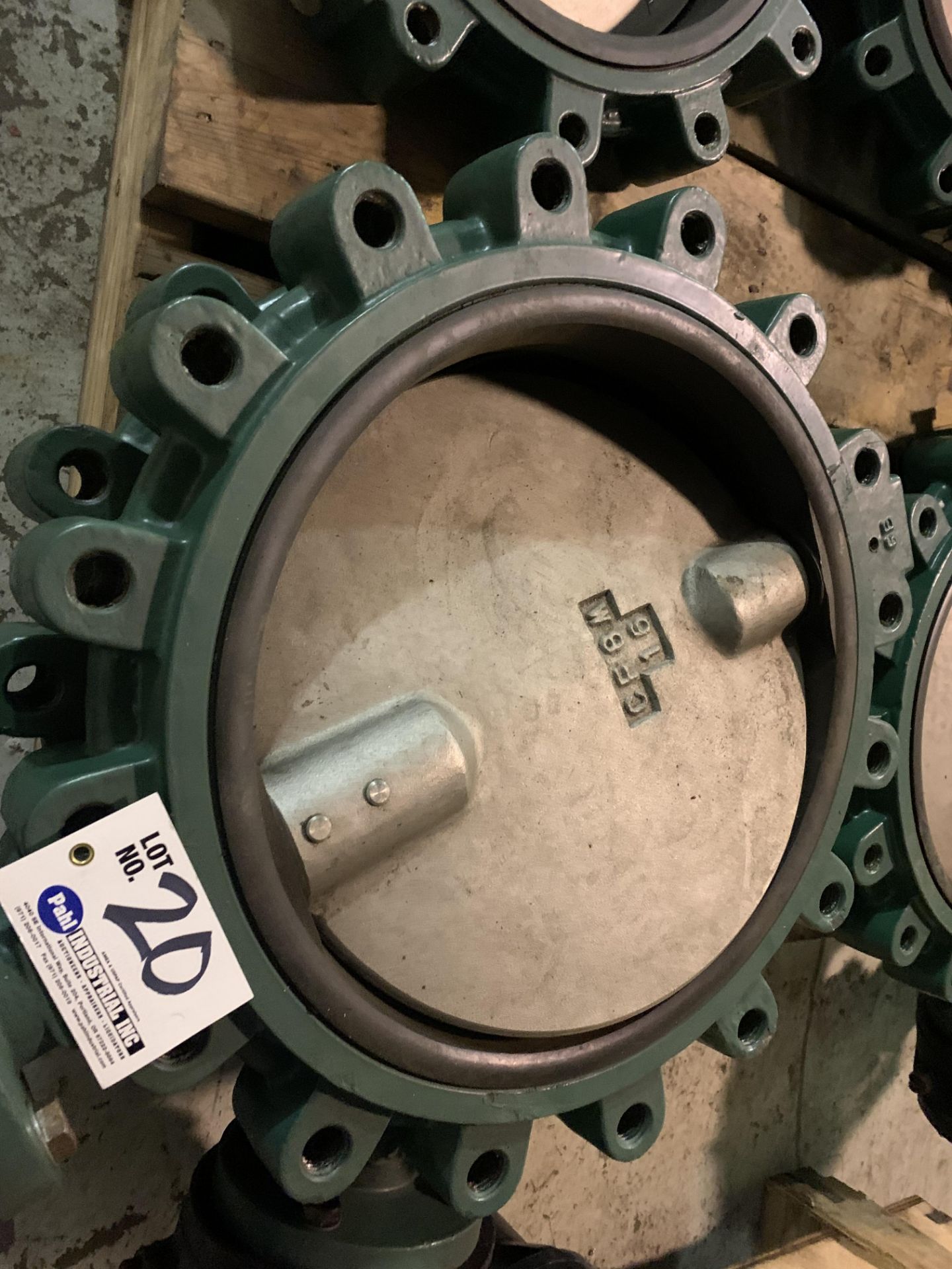 15 1/2" Stainless Gate Valve with Worm Drive NEW - Image 2 of 4