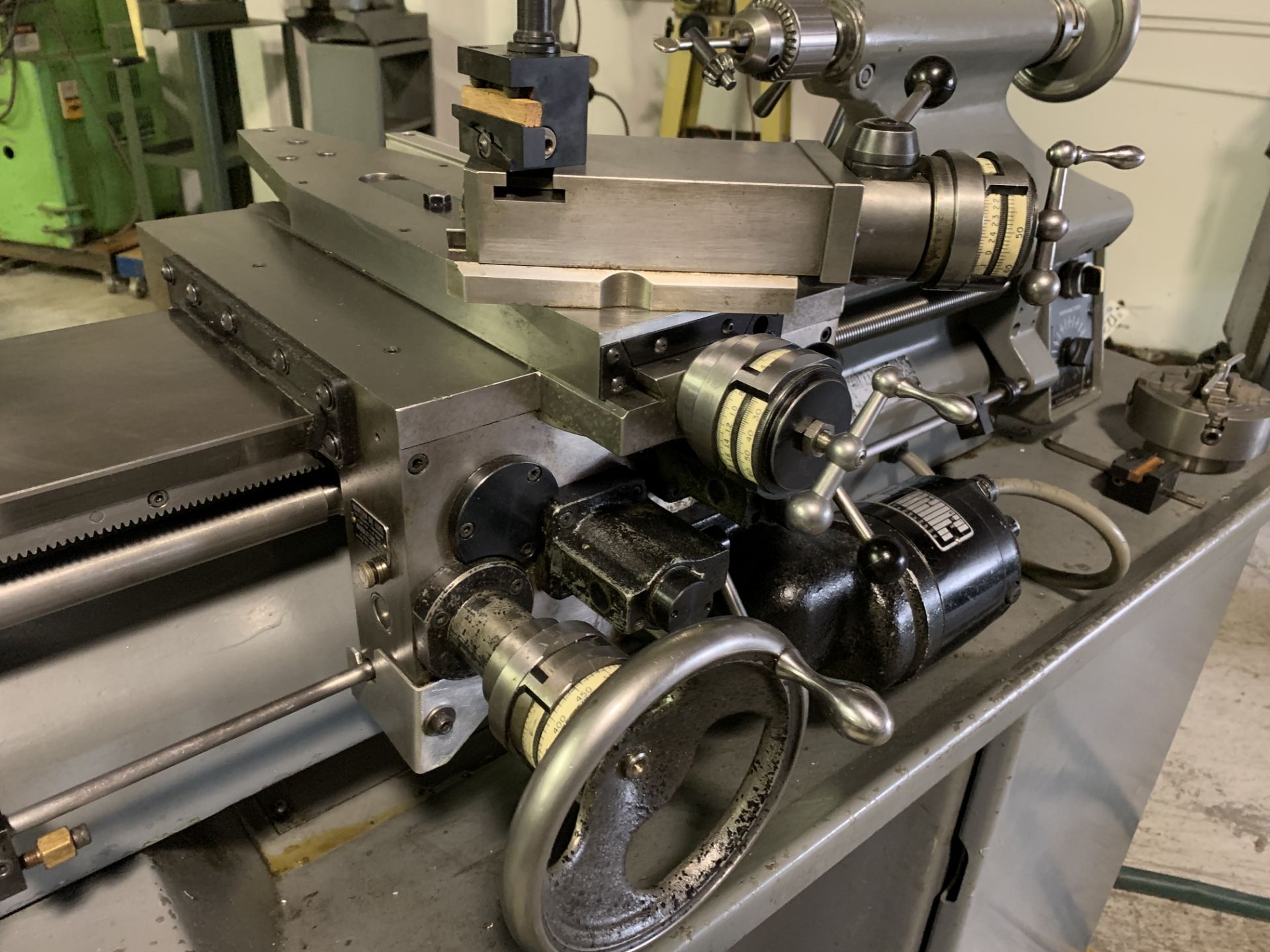 Hardinge HLV-H Inch/Metric Tool Room Lathe, DRO, Fully Tooled - Image 14 of 15