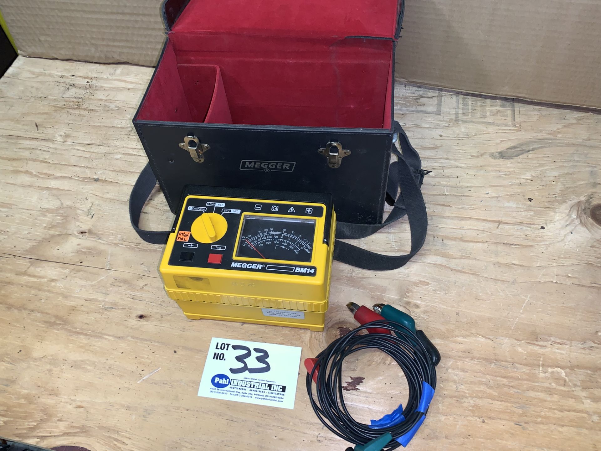 Megger BM-14 Tester with Case