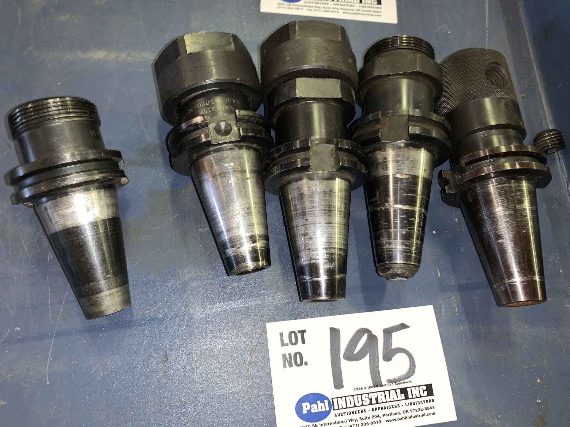 (5) Assorted CAT40 Tool Holders