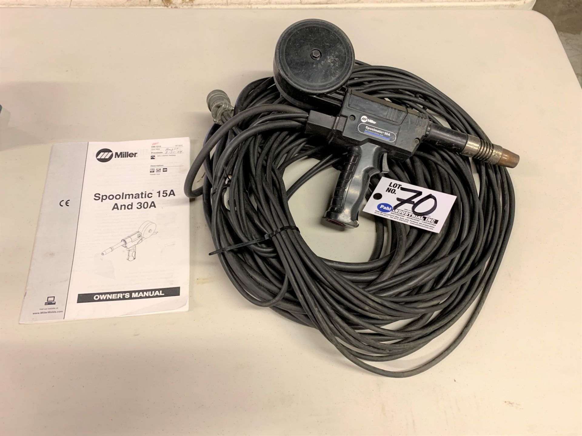 Miller Millermatic 30A Spool Gun with Lead