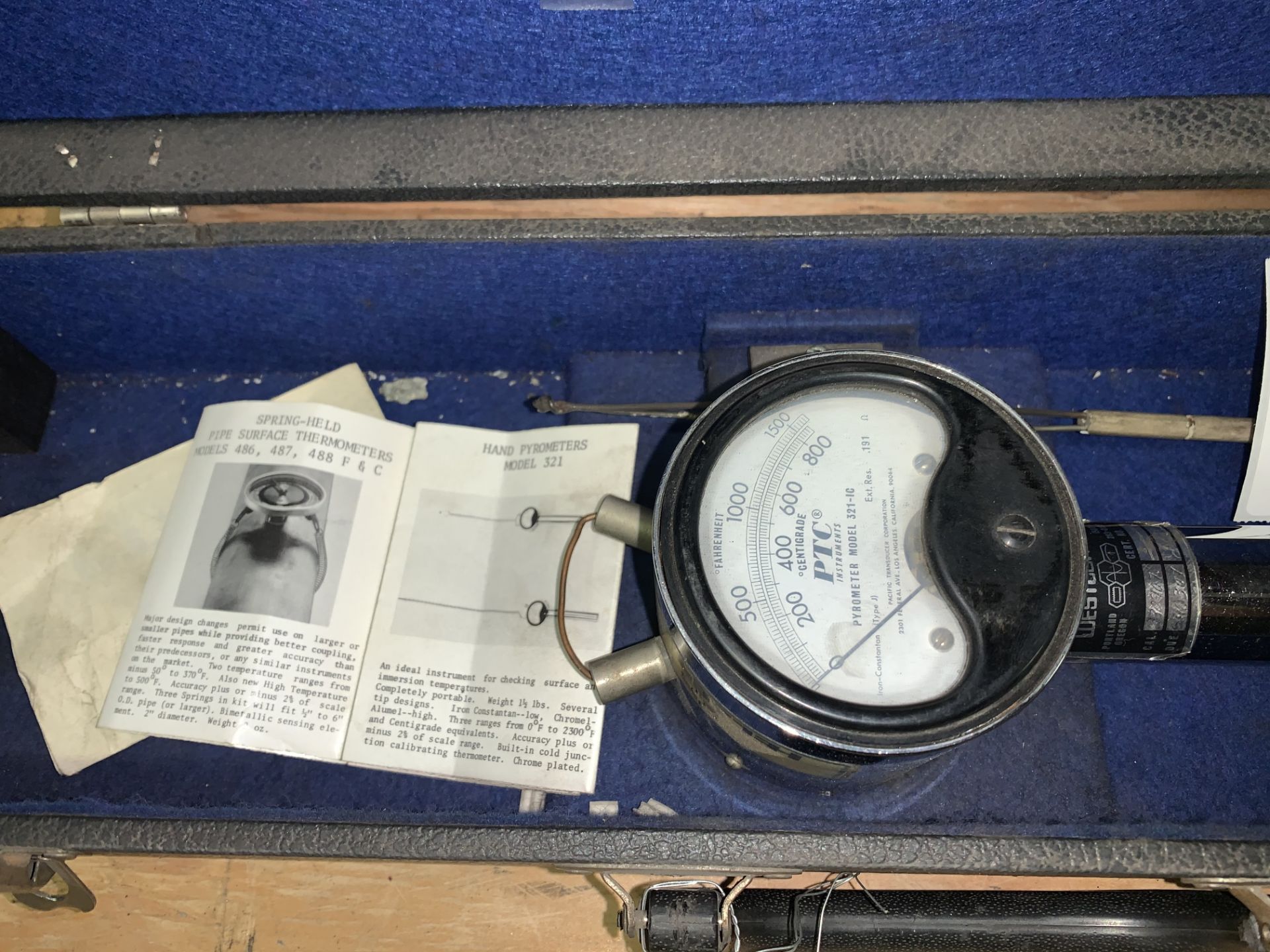 PTC Instruments Pyrometer Model 321-1C - Image 2 of 3