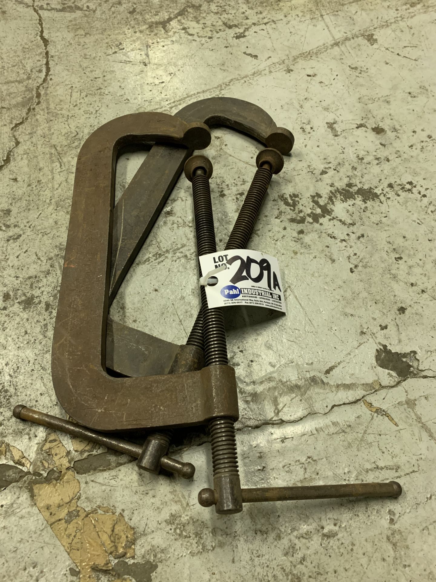 Set of 12" C-Clamps