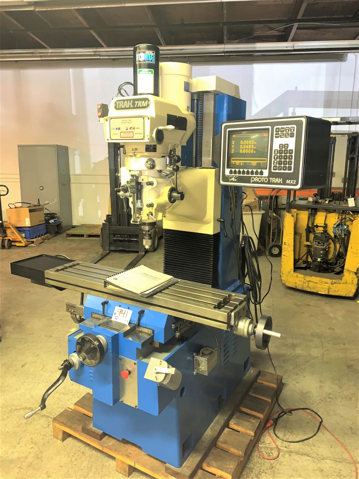 Southwestern Industries Trak TRM CNC Mill 5HP Var. Speed