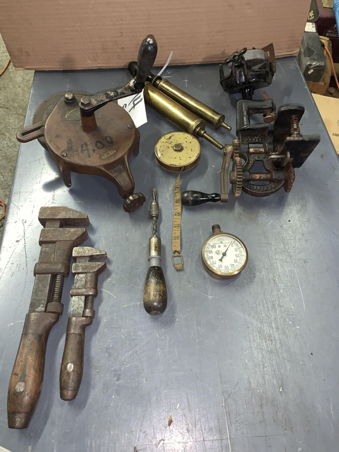 Vintage Hand Tools, Brass hand Pumps
