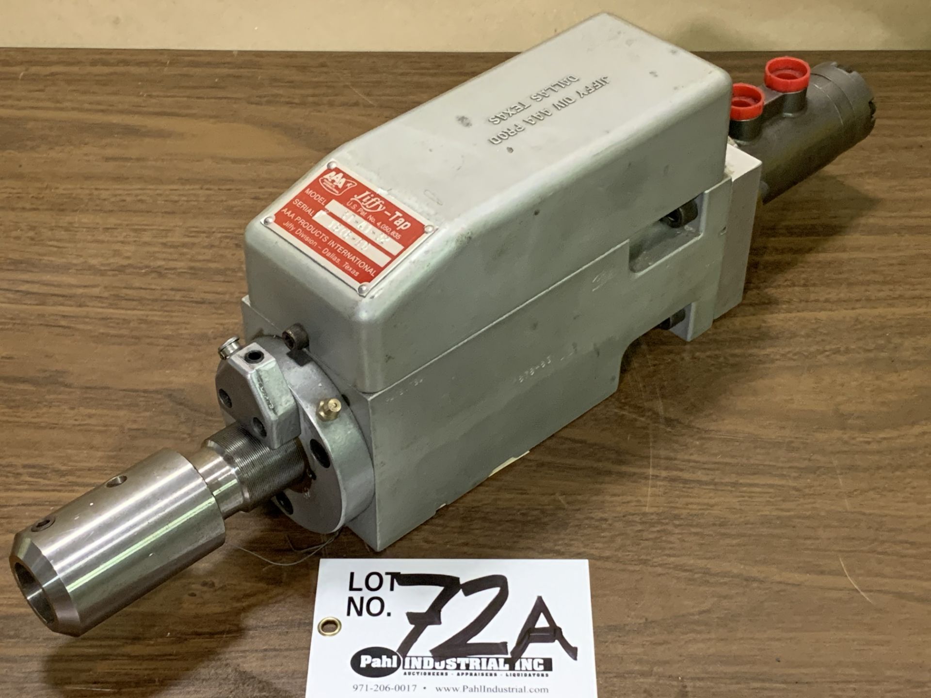Unused Jiffy-Tap Hydraulic Lead Screw Tapping Machine