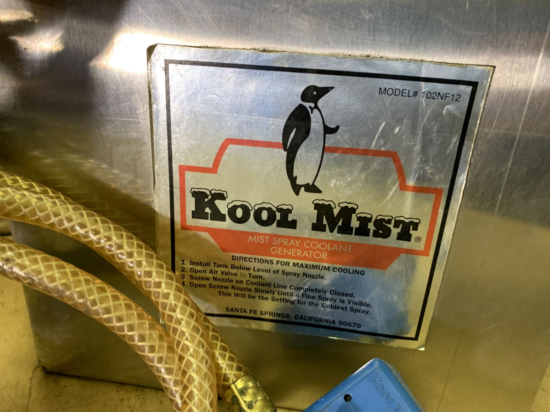 Kool Mist Spray Mist Coolant Unit with Mag Base - Image 3 of 3