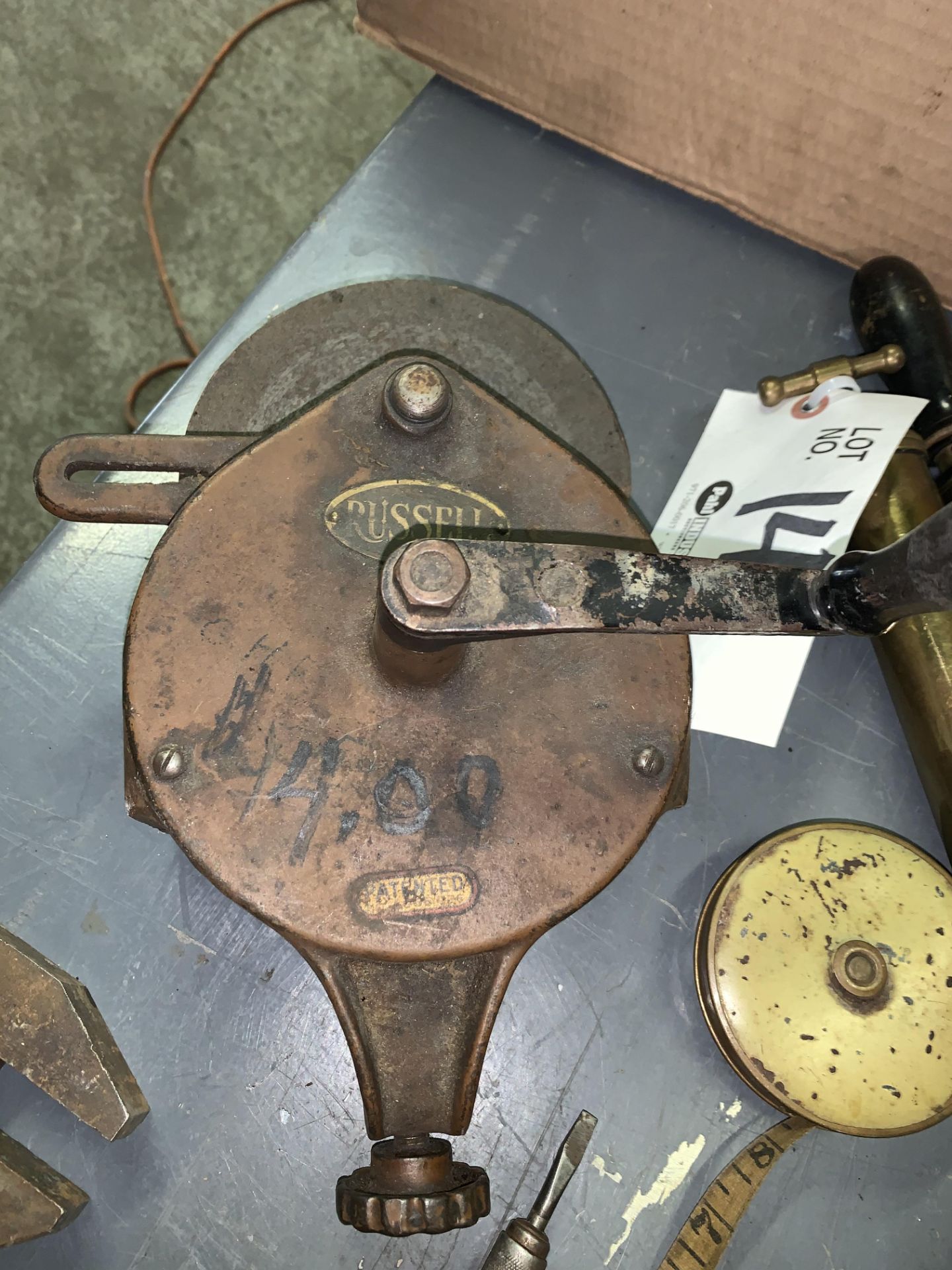 Vintage Hand Tools, Brass hand Pumps - Image 3 of 5