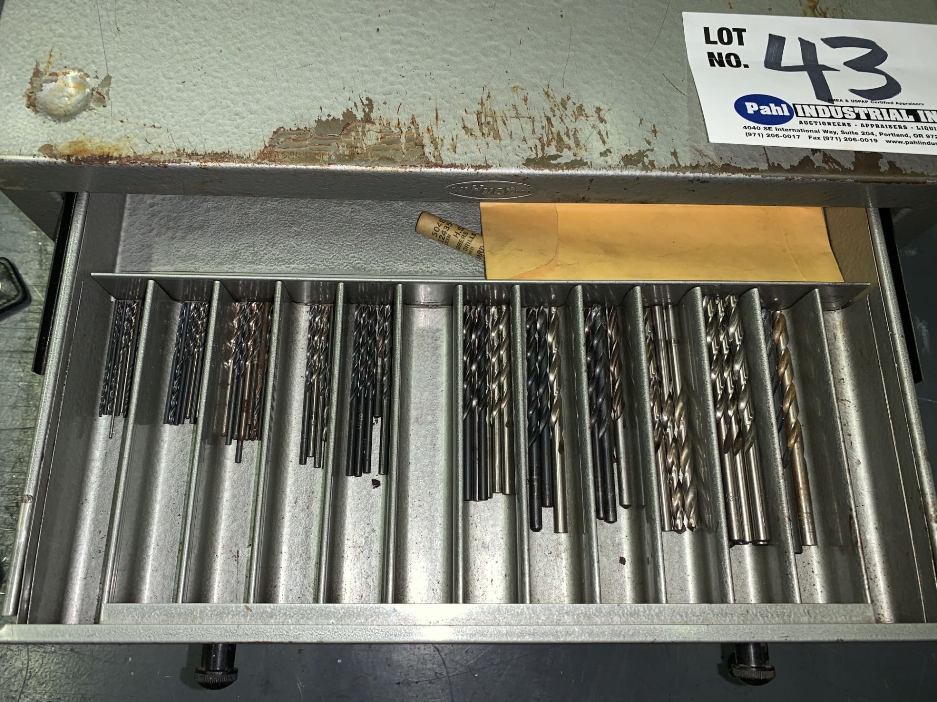 Huot 3-Drawer Drill Bit Index Set 1/16" - 1/2" - Image 2 of 4