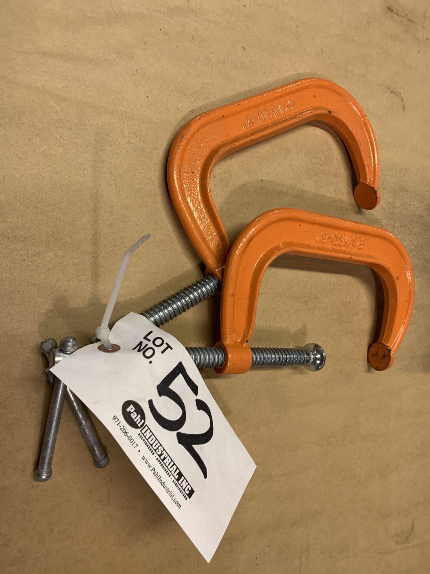 Set of 6" Pony C-Clamps