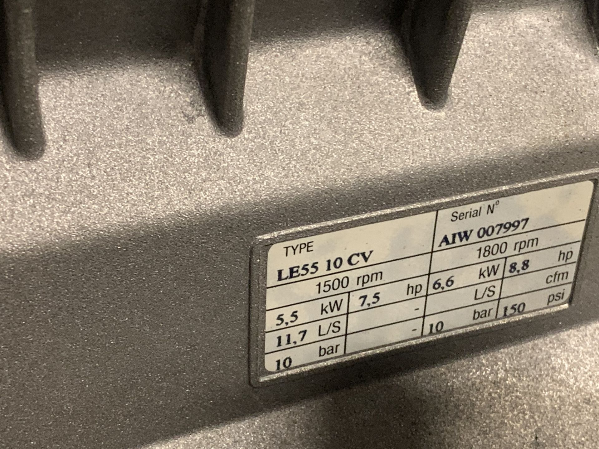 New Atlas-Copco Compressor Pump Motor - Image 2 of 3