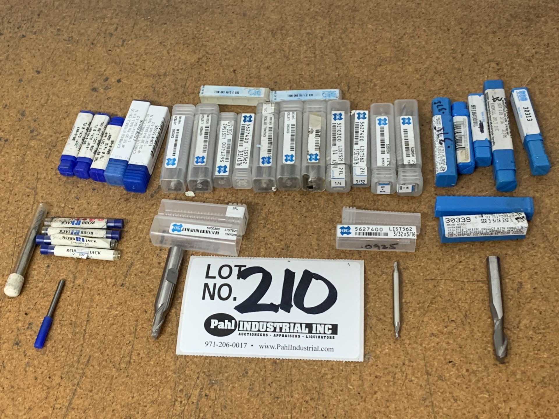 Large Assortment of Precision End Mills