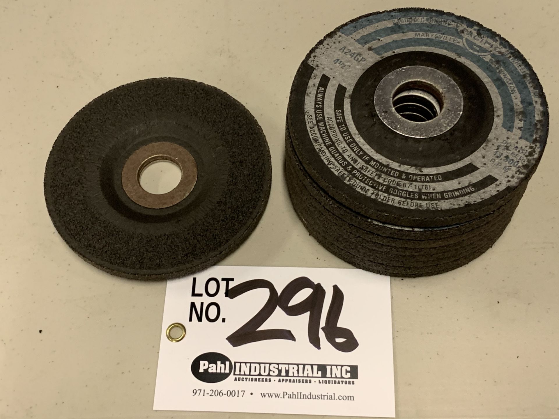(9) New Pacific 4 1/2" Grinding Wheels A24GP
