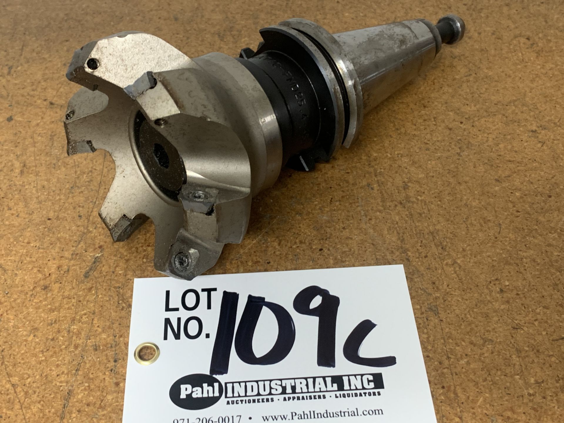 GMT Indexable Face Mill with CAT40 Holder