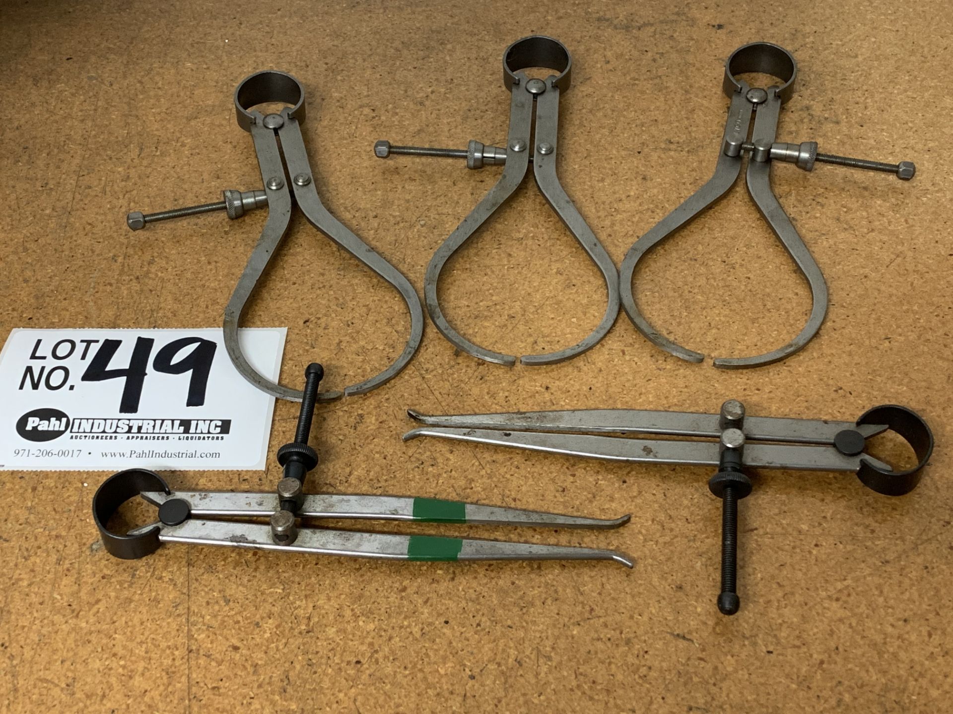 Assorted Precision Inside/Outside Calipers