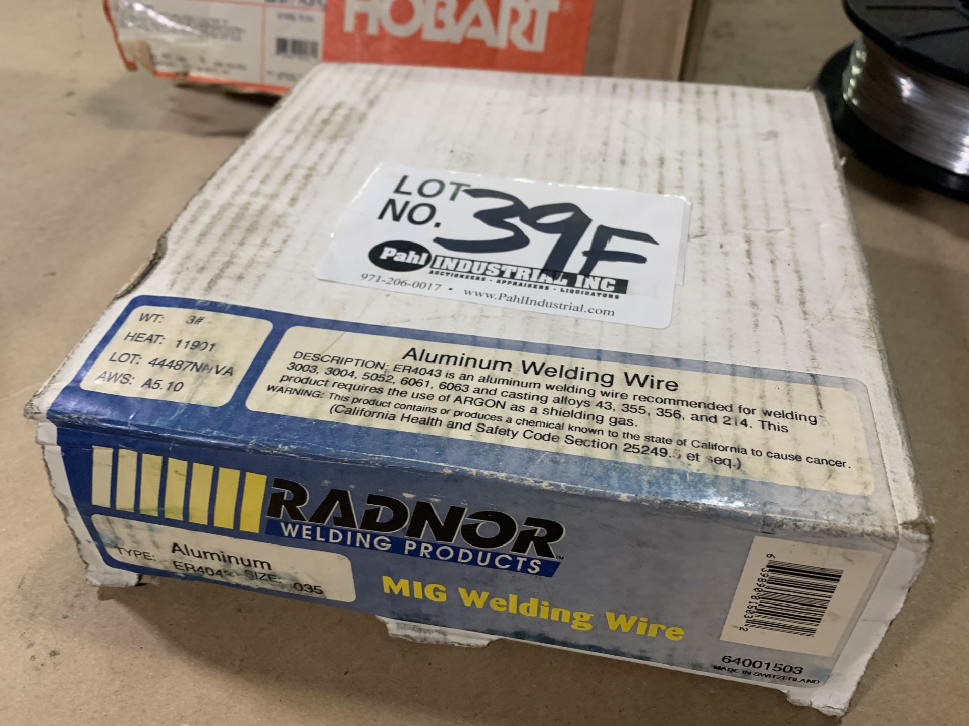 New In Box Radnor MIG Welding Wire ER4043, .035" Size