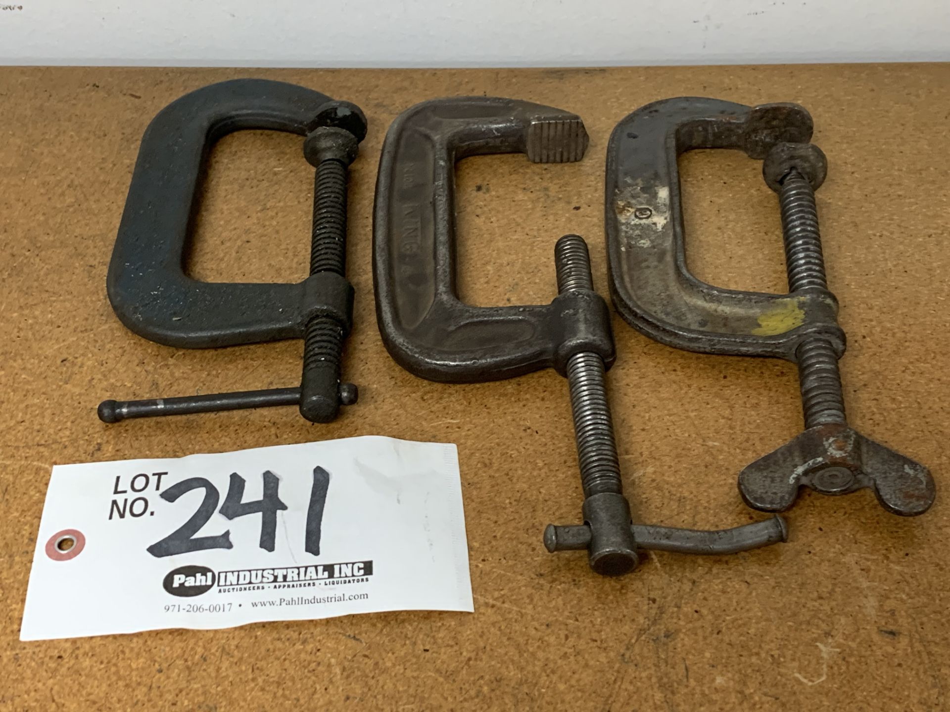 (2) 4" C-Clamps