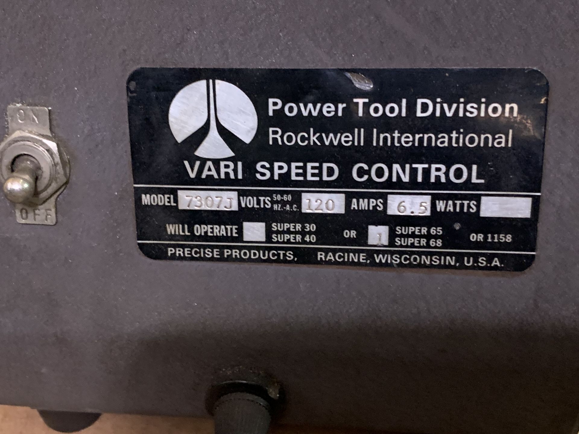 Rockwell Variable Speed Control Unit - Image 2 of 2