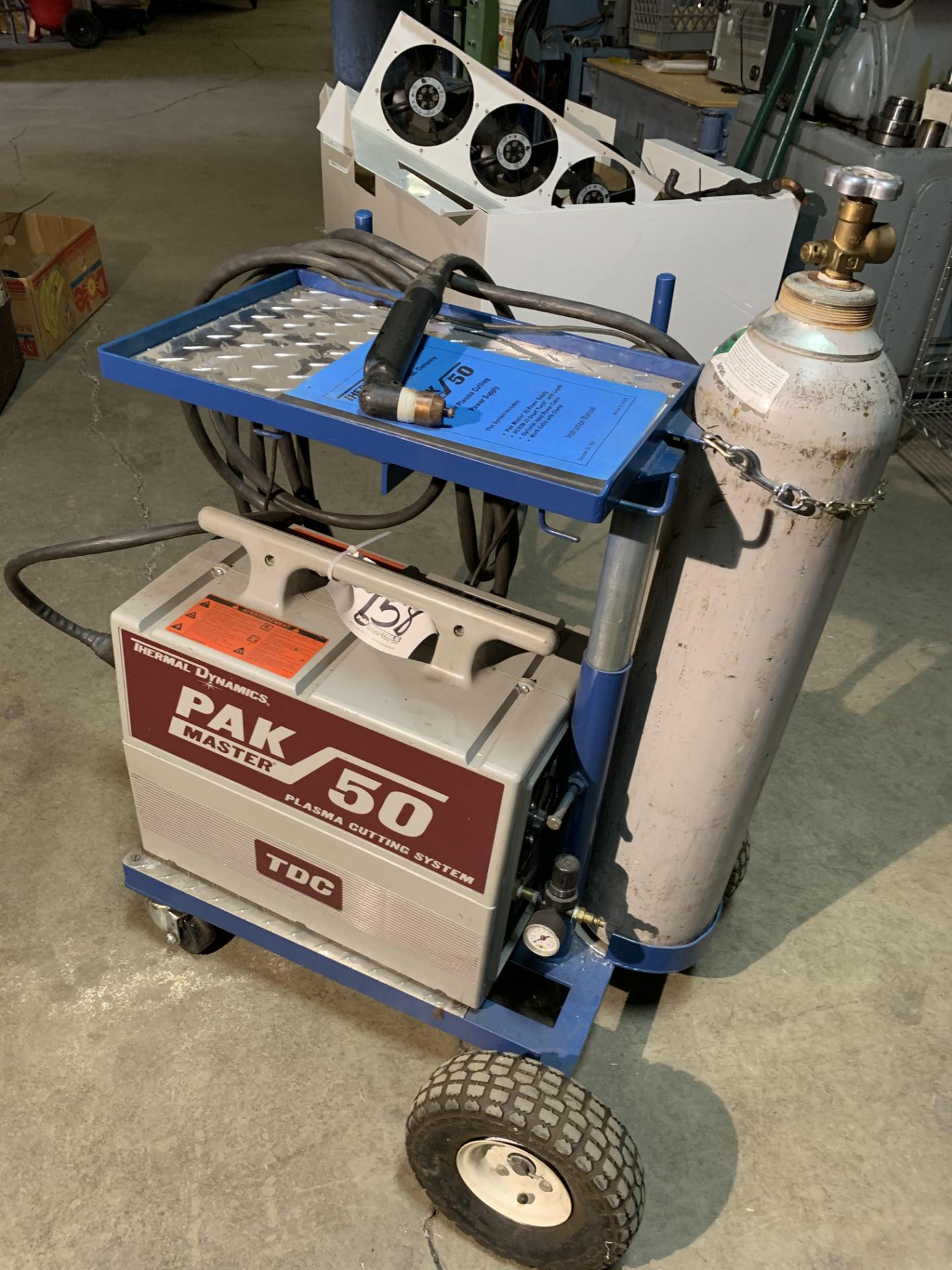 Thermal Dynamics PAK Master 50 Plasma Cutter with Cart