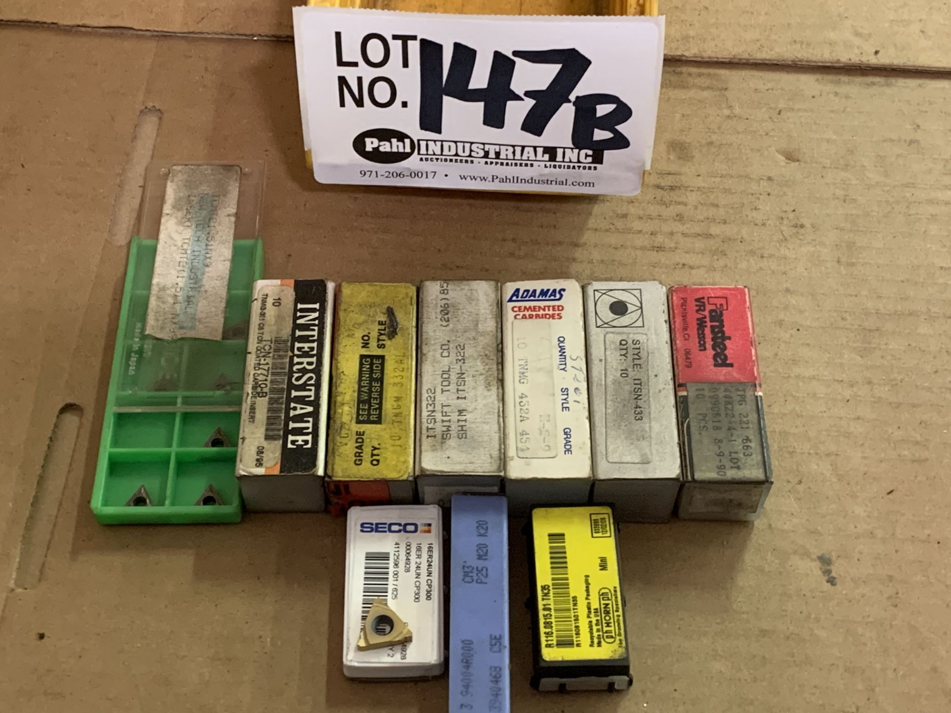 Assorted Coated and Carbide Inserts New In Box