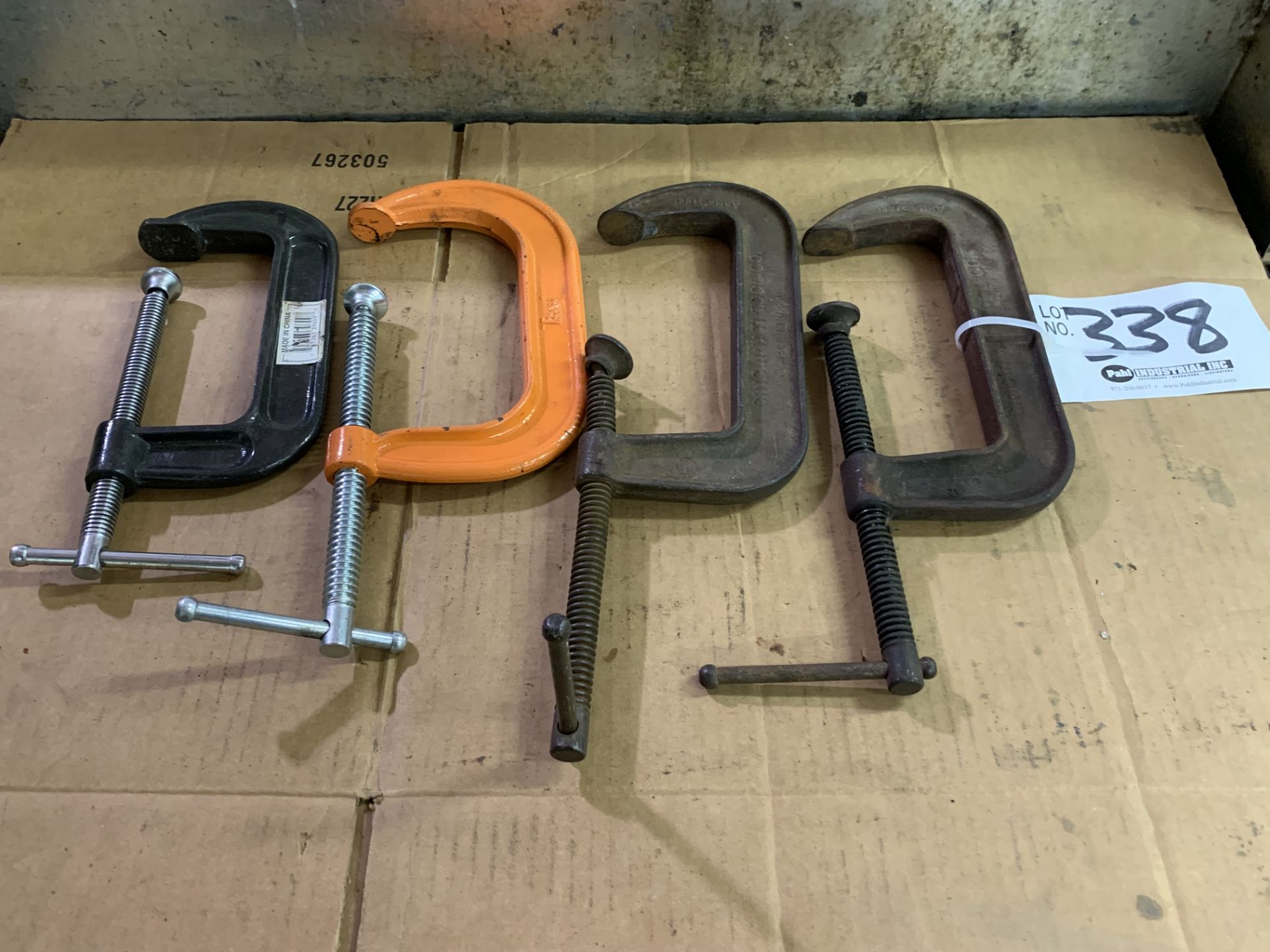 (3) C-Clamps 6"