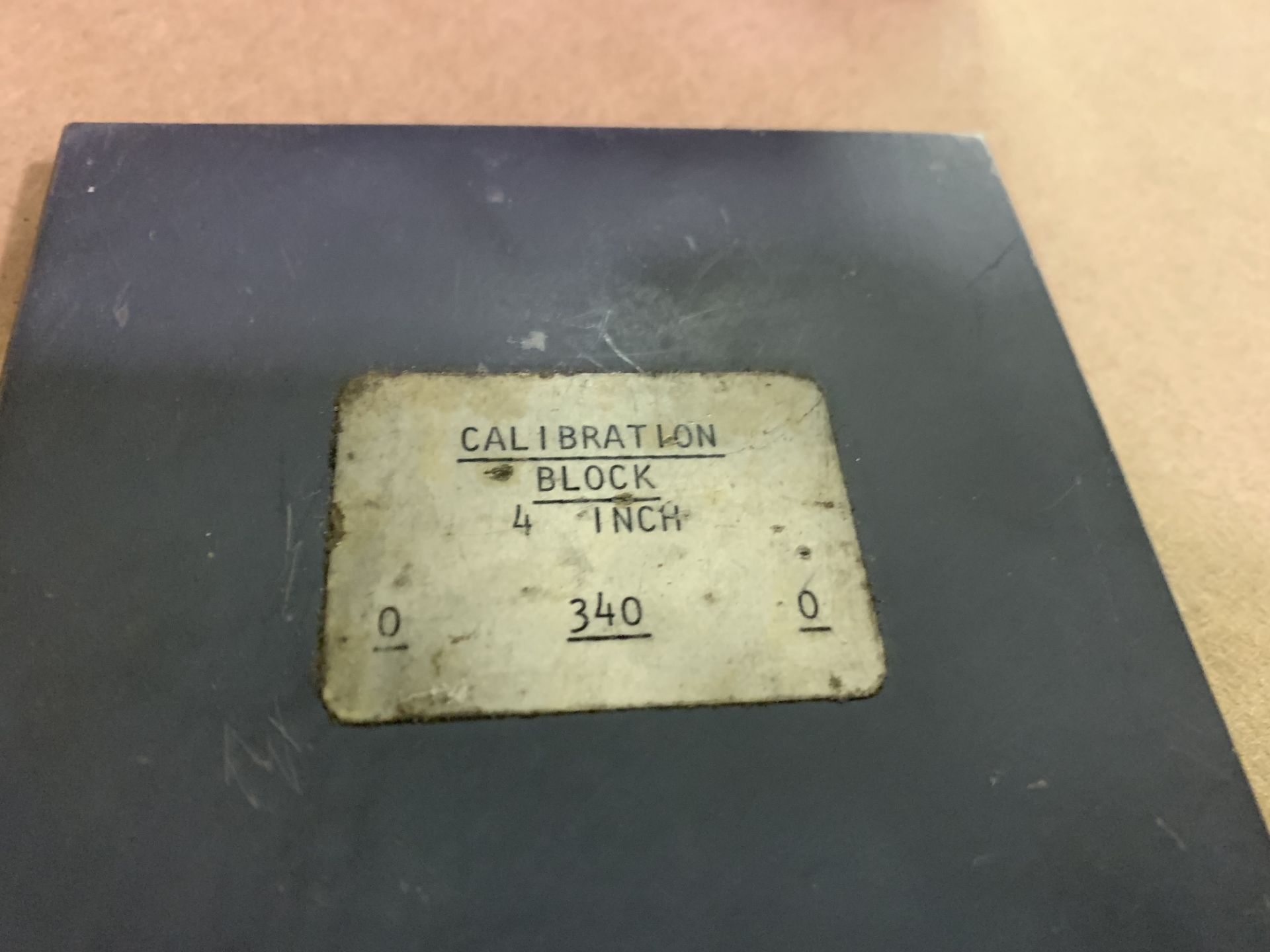 4" Calibration Block - Image 2 of 2