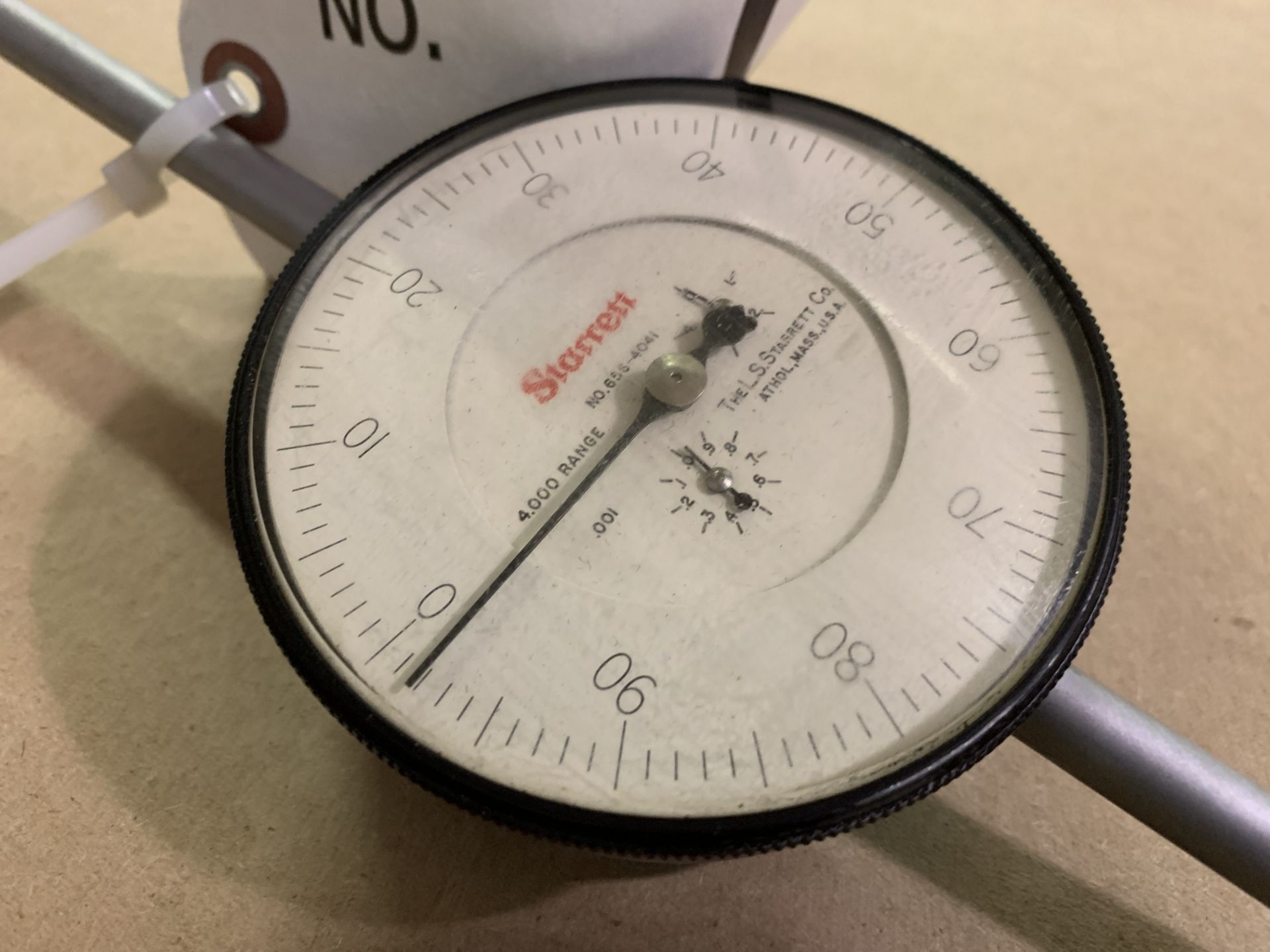 Starrett 4" Dial Indicator - Image 2 of 2