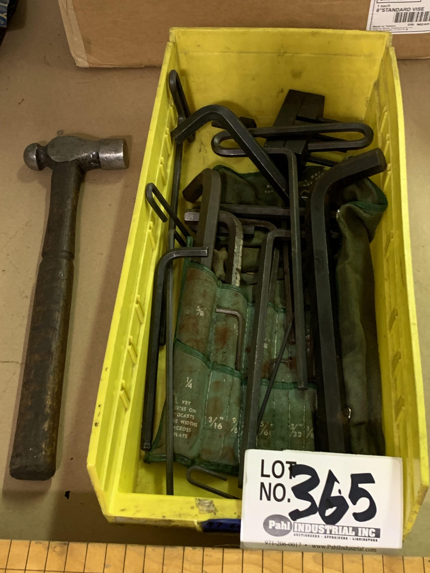 Assorted Allen Wrenches & Hand Tools