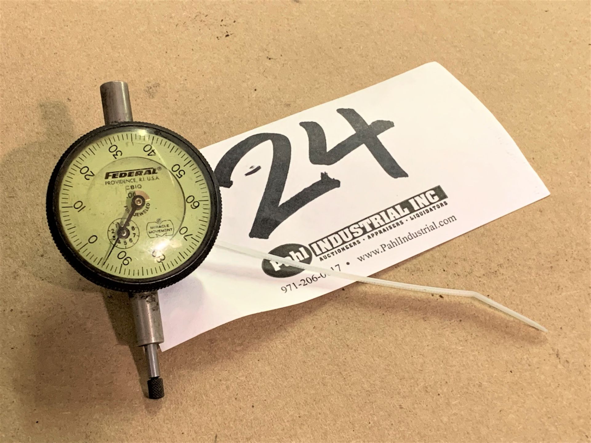 Federal 1/2" Precision Dial Indicator