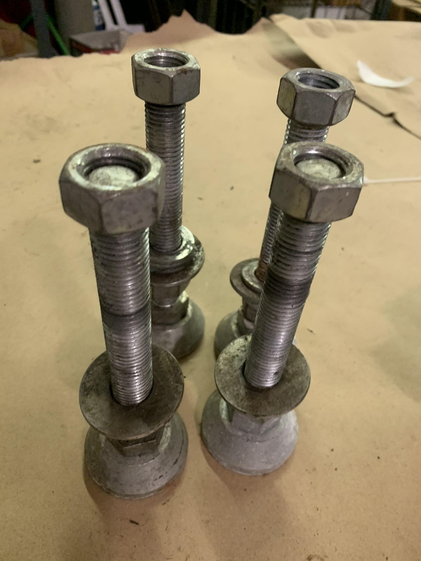 Set of 7" Adjustable Height Machine Feet - Image 2 of 2