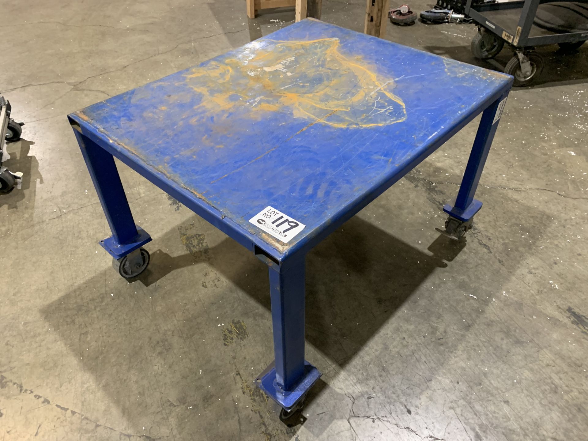 40" X 32" Steel Shop Cart