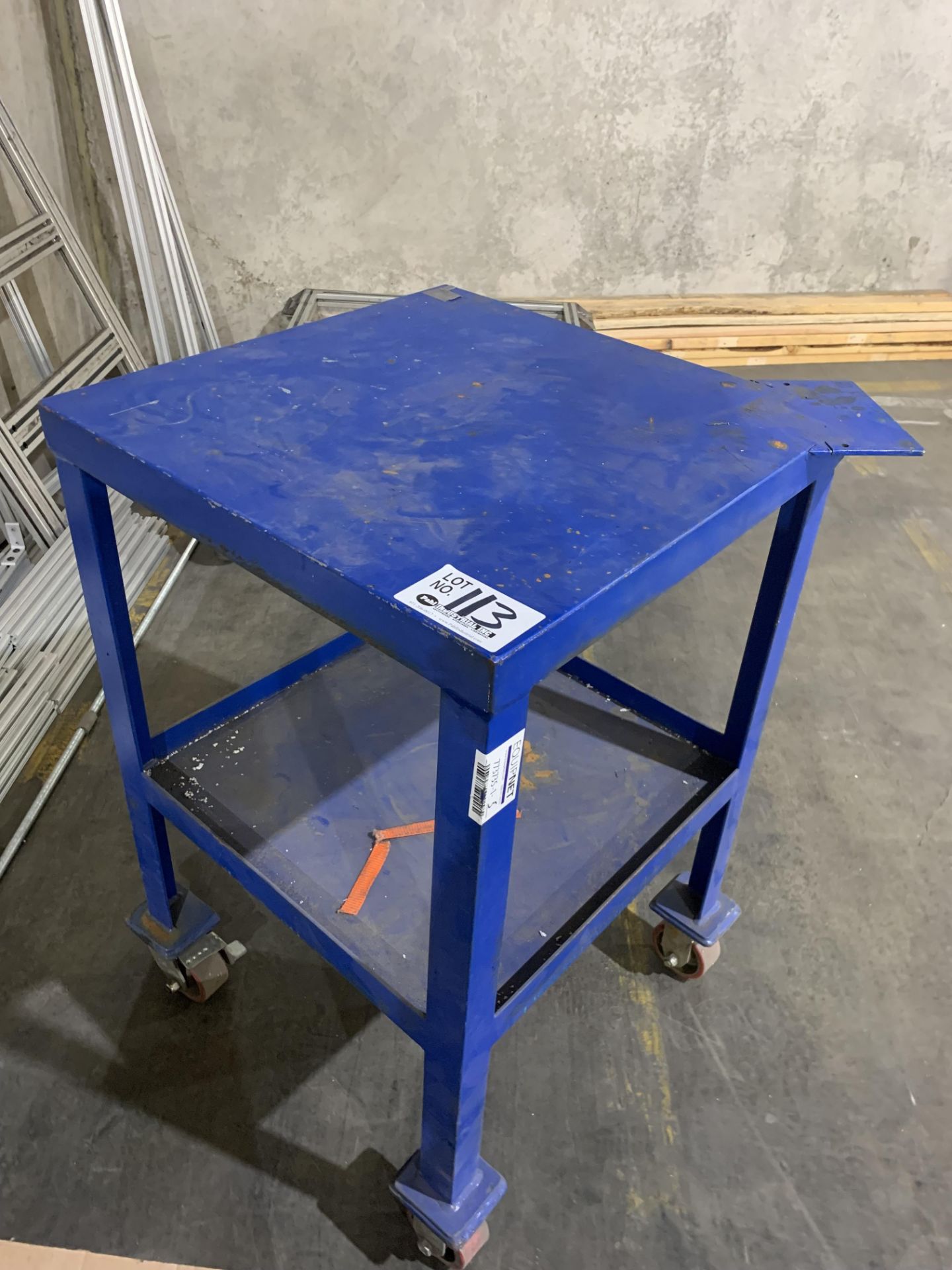 24" X 24" Steel Shop Cart