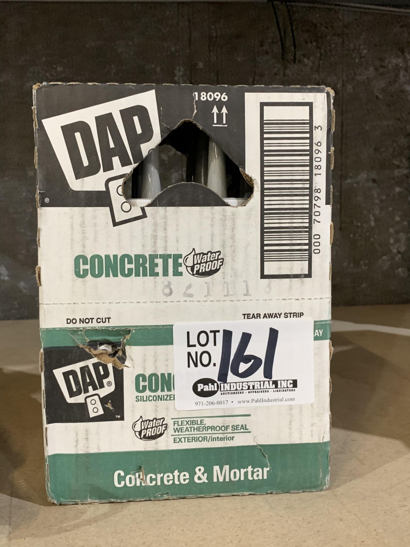 New box of DAP 10oz. Concrete Siliconized Fillers & Sealant