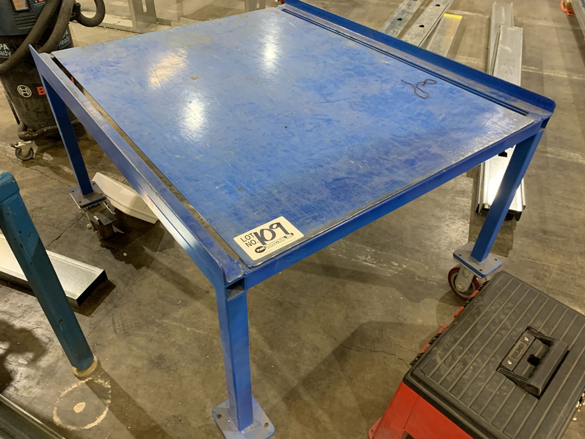 42" X 36" Steel Shop Cart