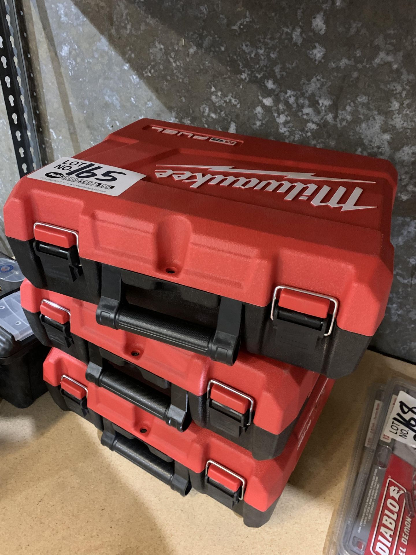 (3) Unused Milwaukee Power Tool Boxes