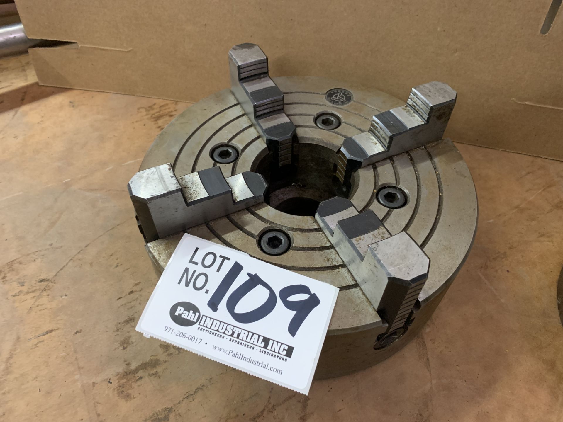 10" 4-Jaw Lathe Chuck