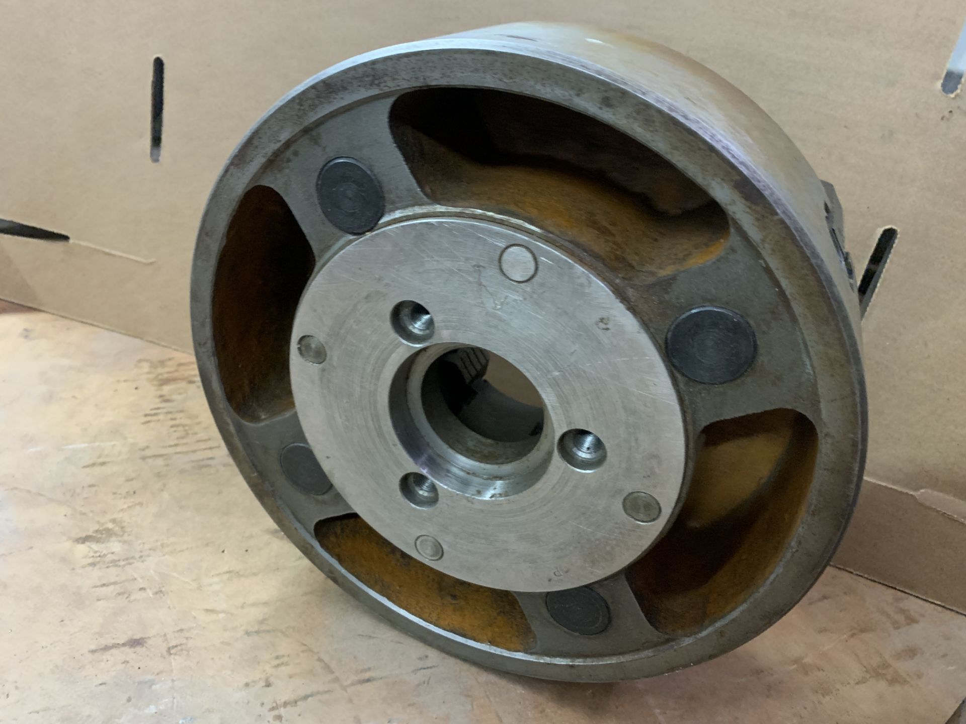 10" 4-Jaw Lathe Chuck - Image 2 of 2