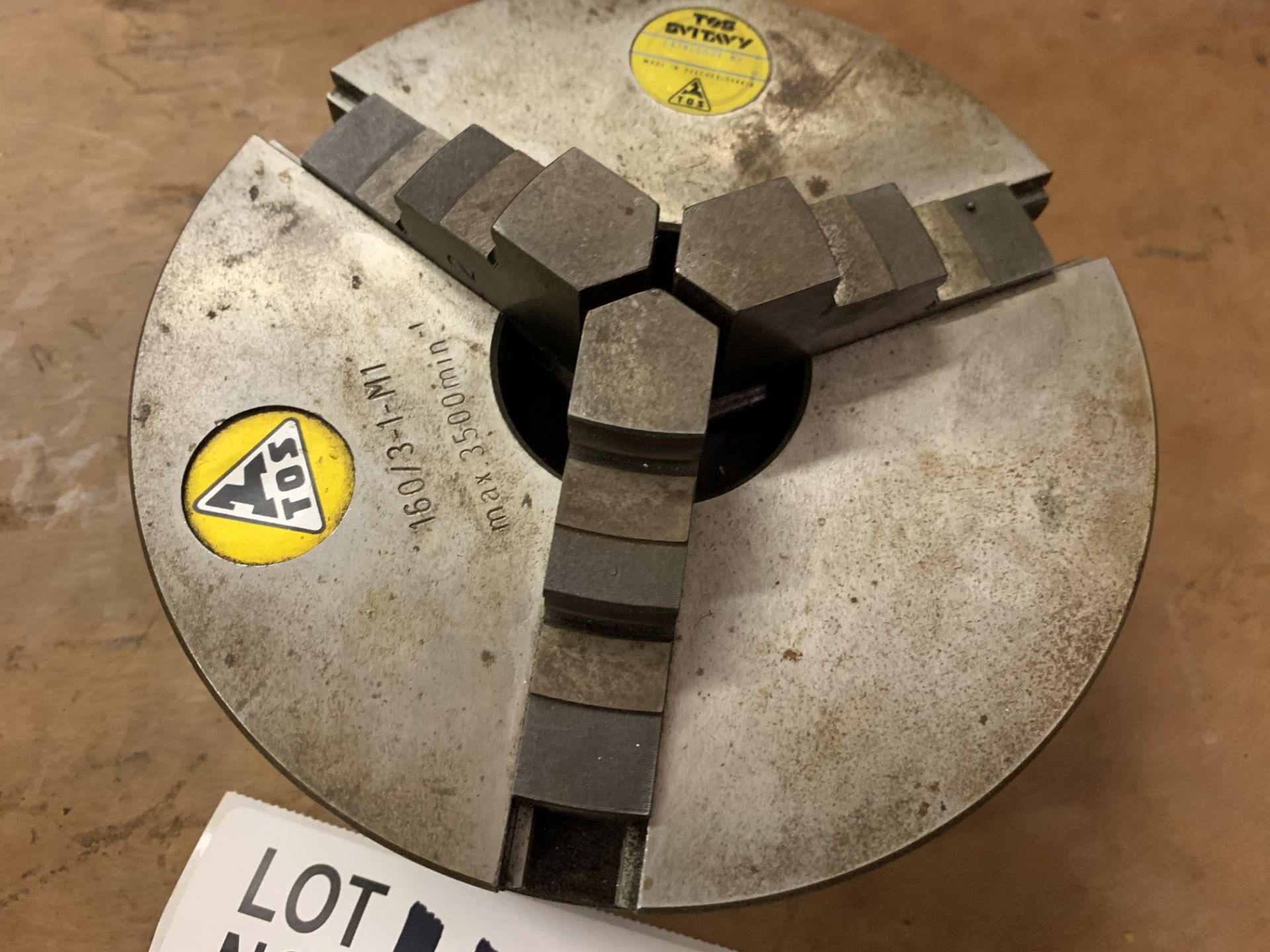 TOS Suitavry 6" 3-Jaw Chuck - Image 2 of 3