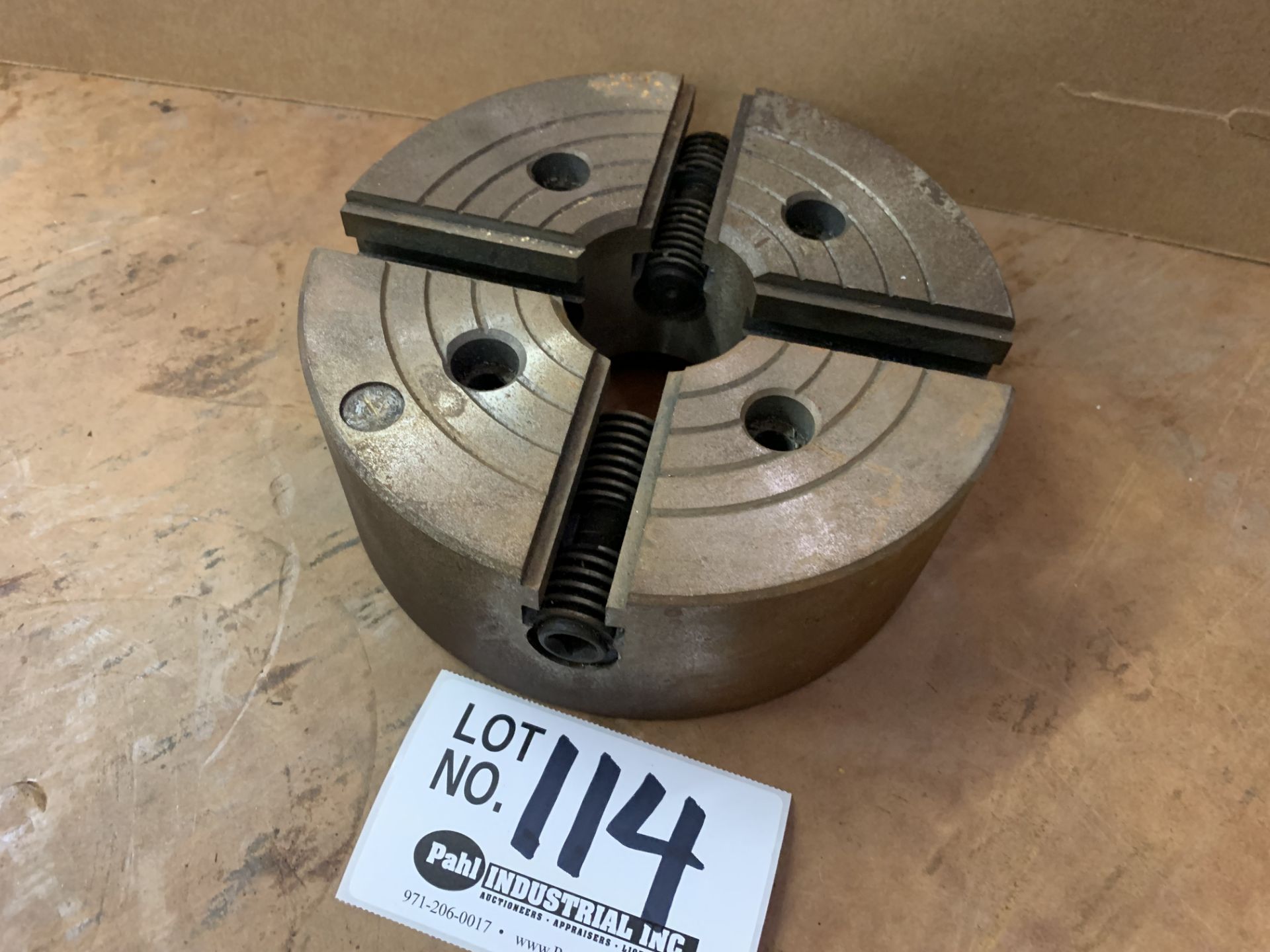 8" 4-Jaw Lathe Chuck