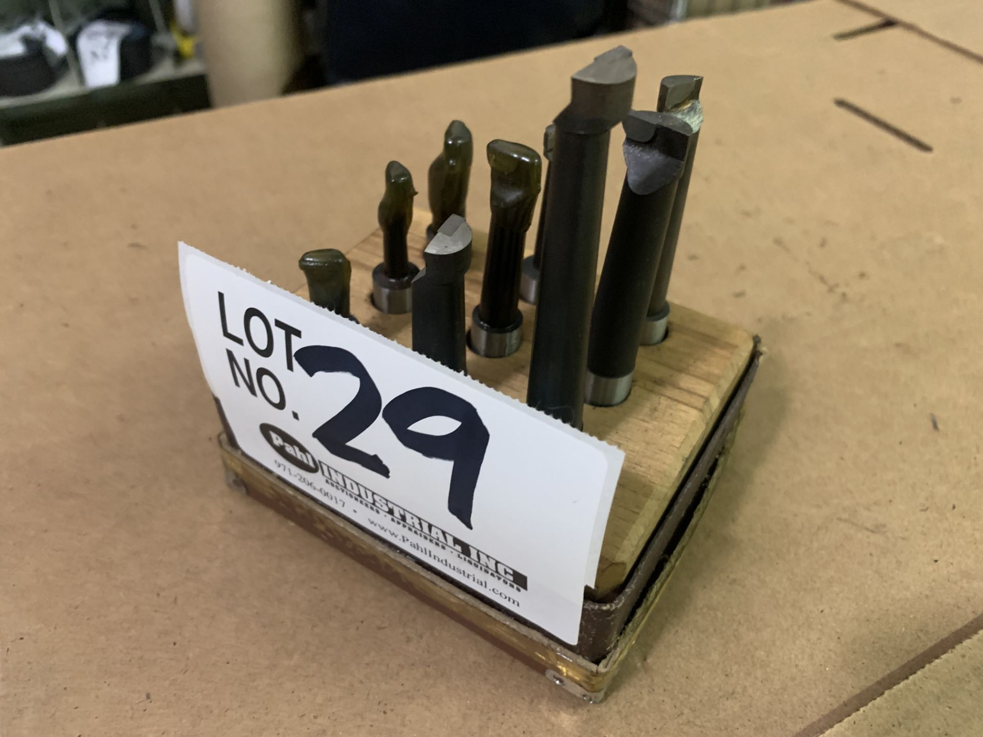 Set of Precision Boring Bars Brazed Tips