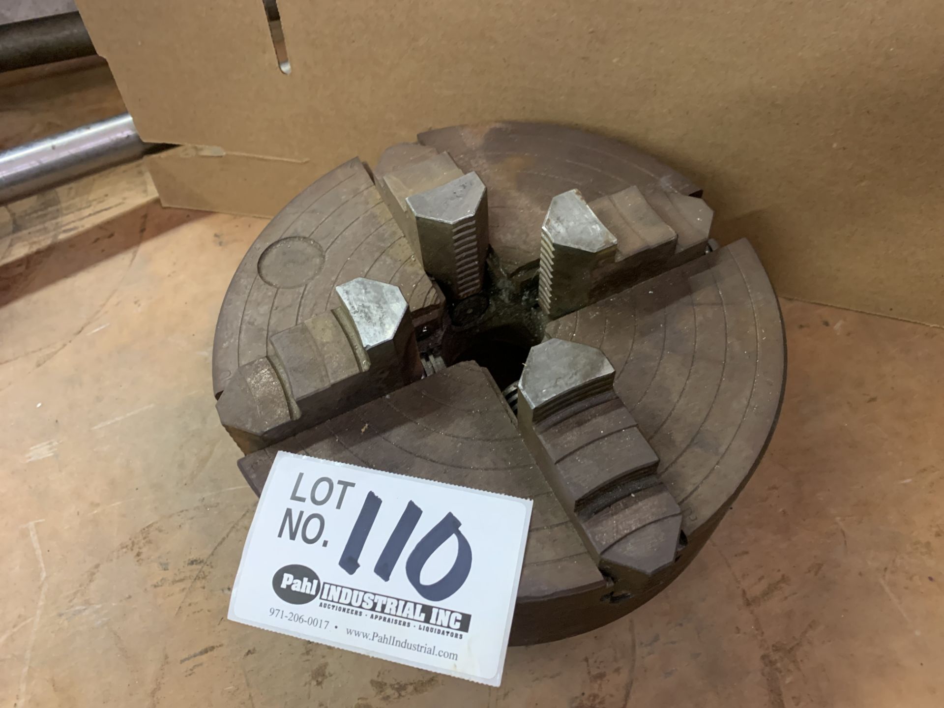 10" 4-Jaw Lathe Chuck