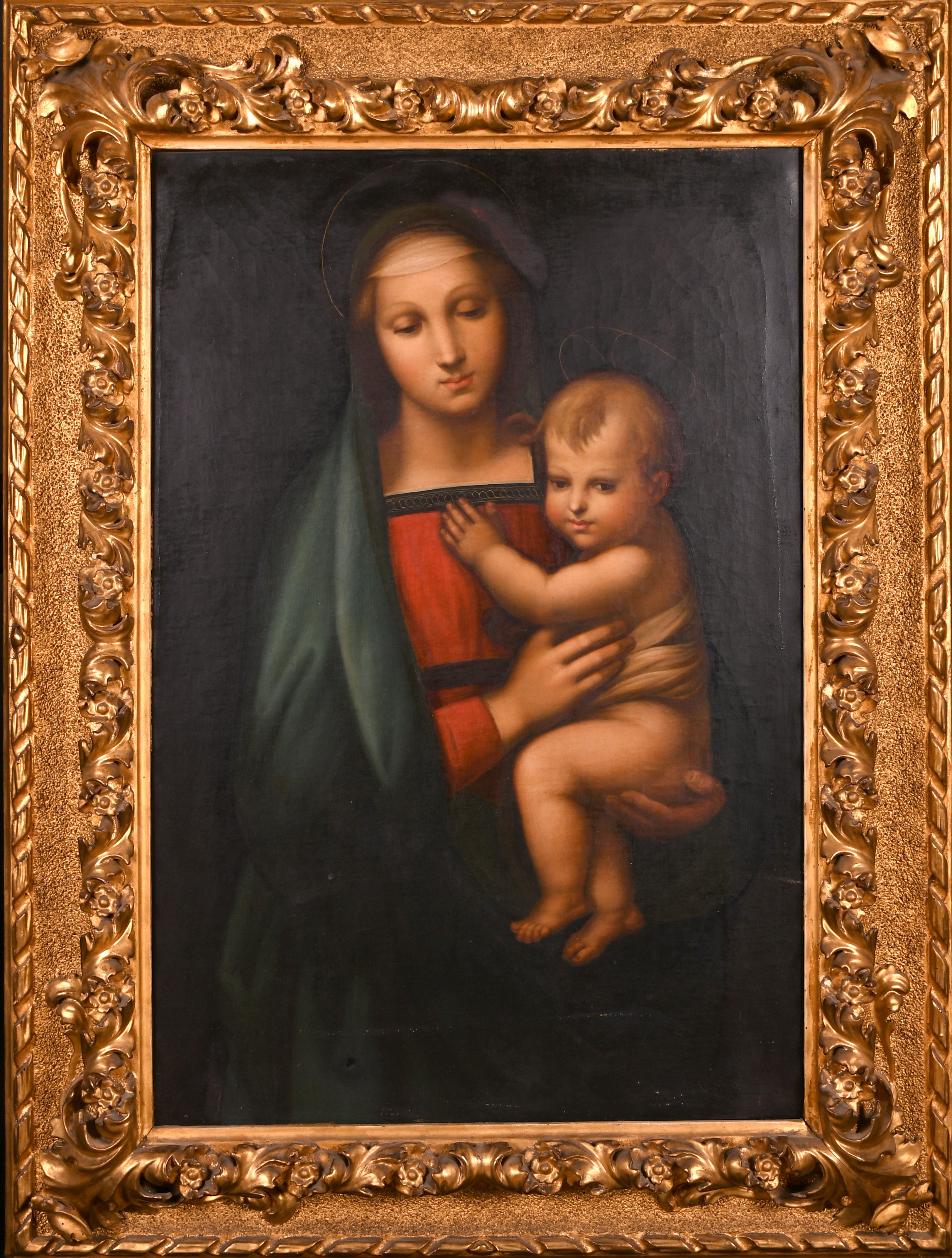 After Raffaello Sanzio da Urbino, called Raphael (1483-1520) Italian. ‘Madonna Del Grandula’,