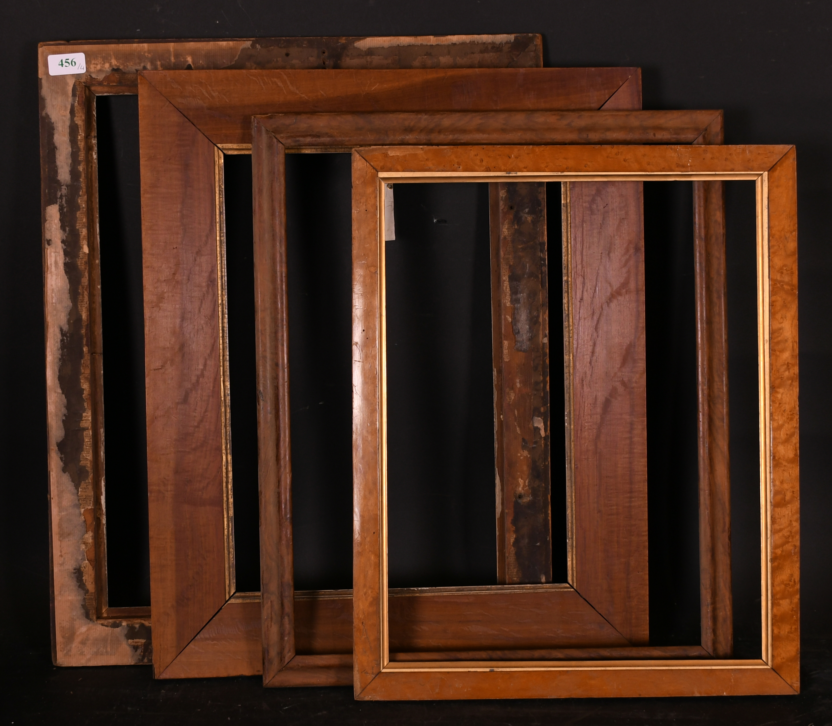 19th Century English School. A Maple Frame, with a gilt slip, rebate 22" x 16.75" (55.8 x 42.5cm) - Image 3 of 3