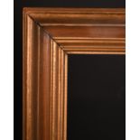 20th Century English School. A Gilt Frame, rebate 16" x 8.25" (40.8 x 21cm), and another frame 15.