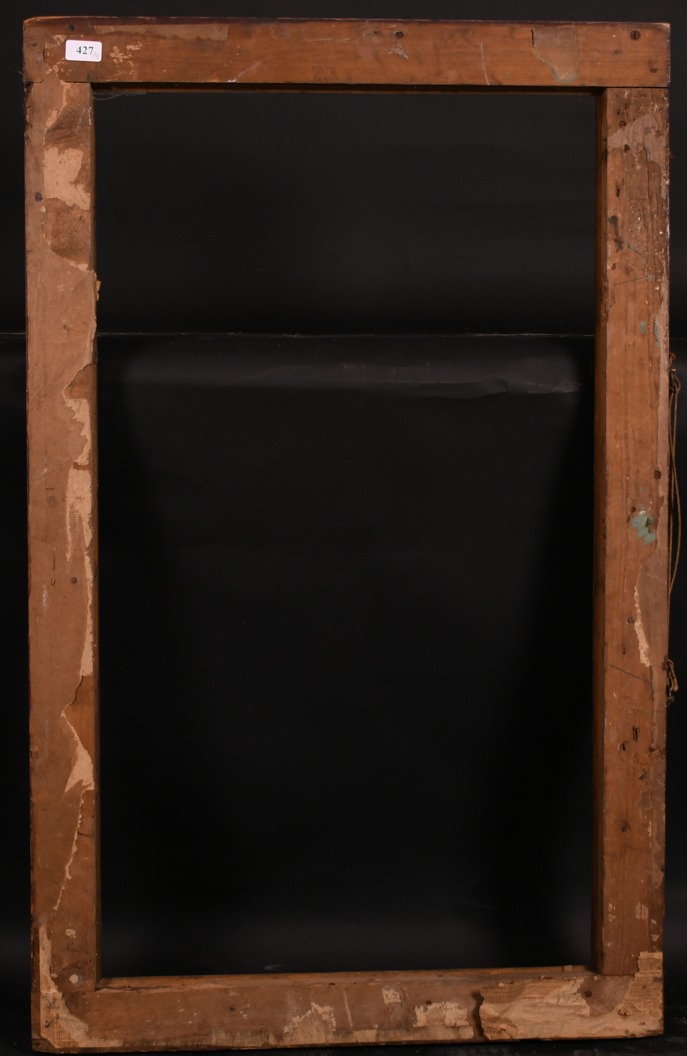 19th Century English School. A Darkwood Frame, rebate 39" x 22.25" (99 x 56.5cm) and two others (3) - Image 3 of 4