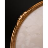 20th Century English School. A Gilt Composition Oval Frame, rebate 18.25" x 16" (46.3 x 40.8cm)