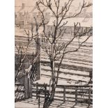 Marjorie Sherlock (1897-1973) British. ‘Railway Lines’, Etching, Signed in Pencil and Numbered 11/