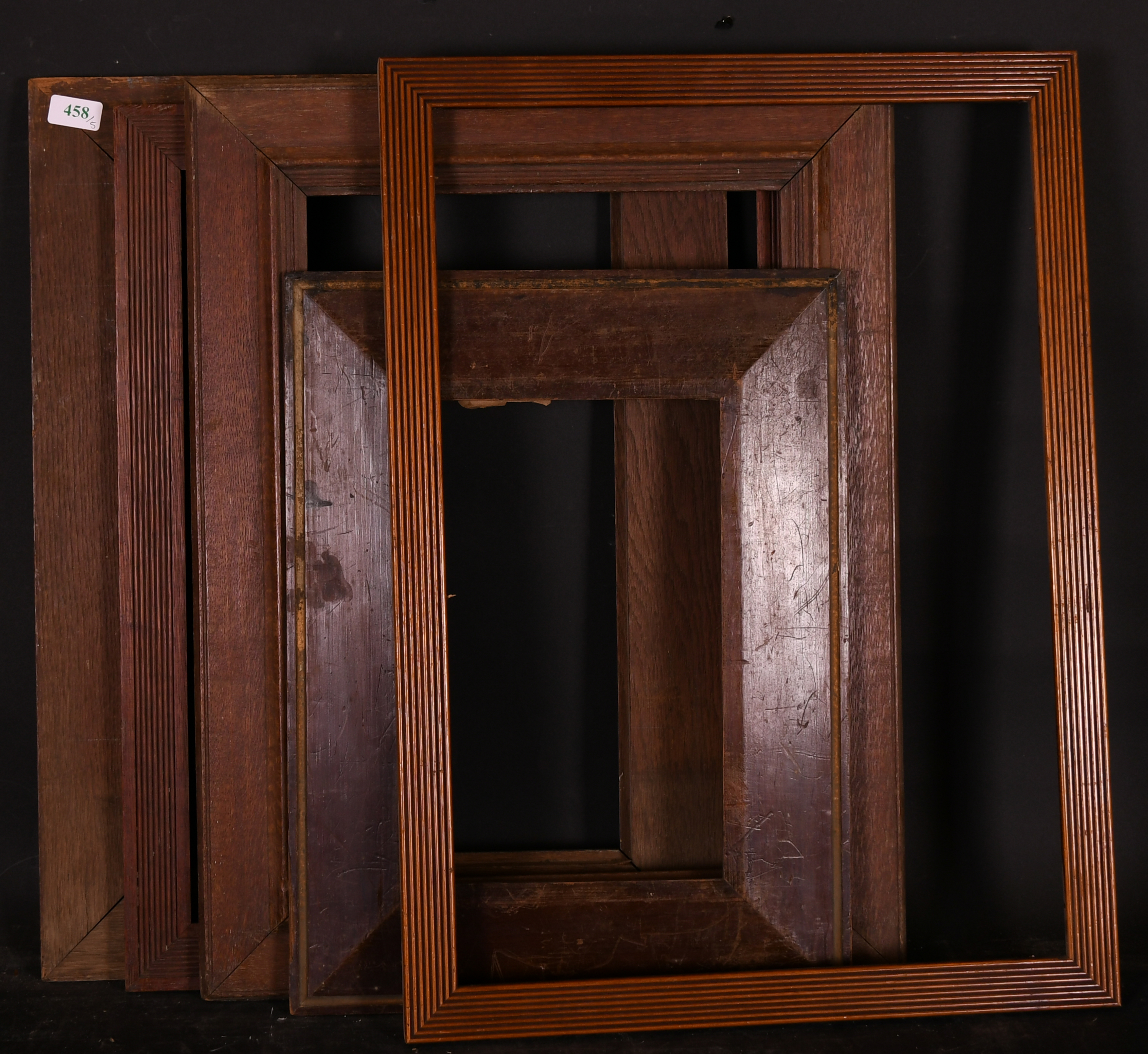19th Century English School. A Wooden Frame, rebate 20" x 14" (50.8 x 35.5) and 4 others (5) - Image 3 of 3